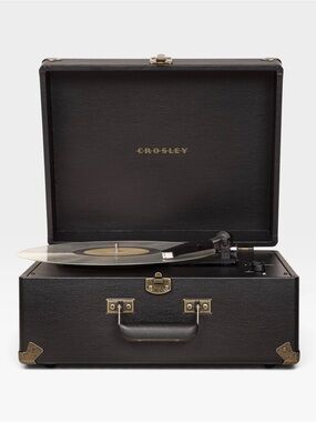 Crosley Anthology Vintage Bluetooth Record Player Turntable Black CR6253A